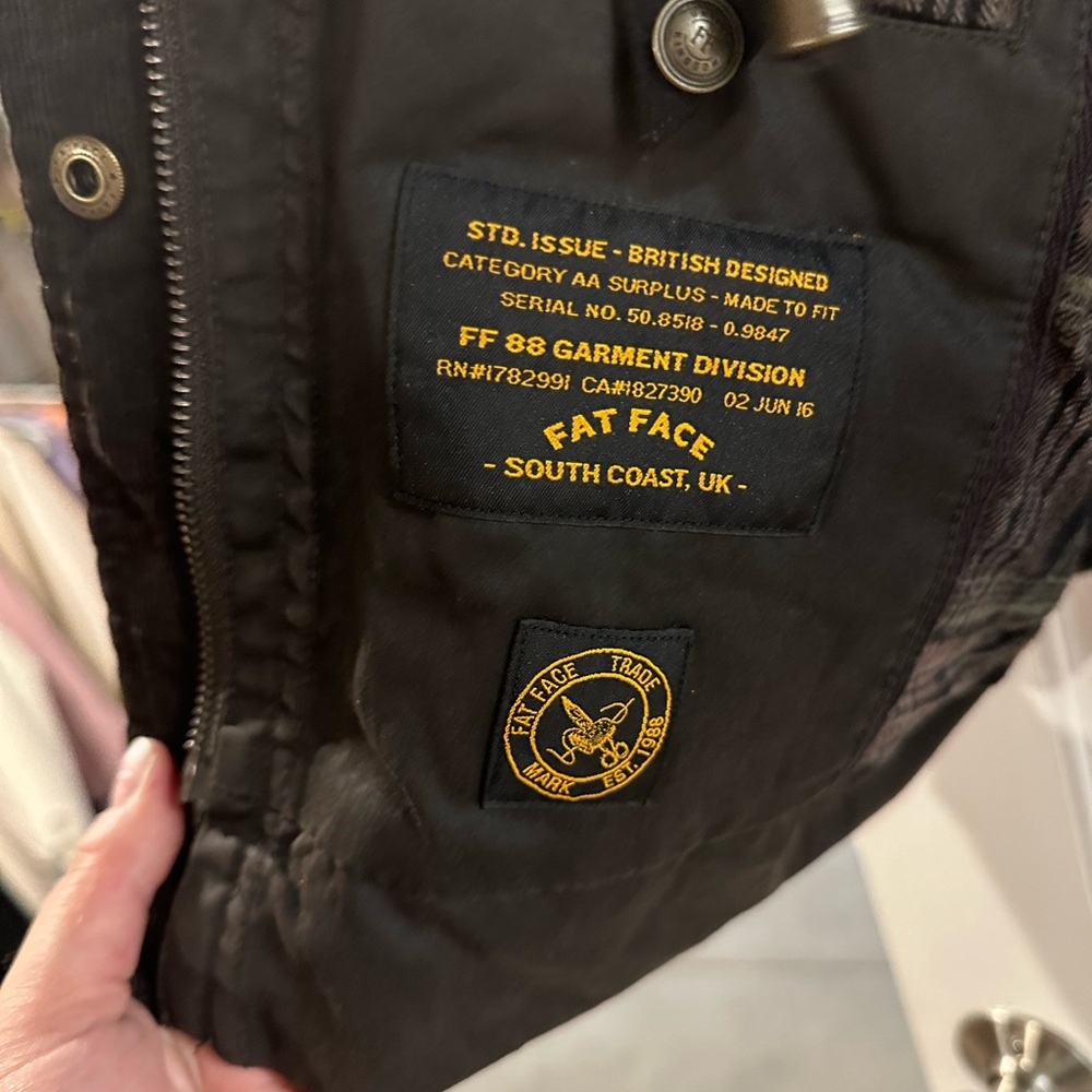 Fat Face Waxed Jacket - Picture 5 of 5